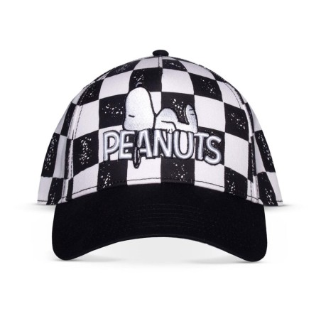 Peanuts - Baseball Cap Checkerboard Logo