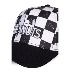 Snoopy - Casquette baseball Checkerboard Logo Snoopy