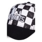 Peanuts - Baseball Cap Checkerboard Logo