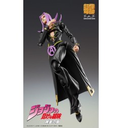 JoJo´s Bizarre Adventure - JoJo's Bizarre Adventure Part 5 Super Action Action Figure Chozokado Leone Abbacchio Black Ver. 16 cm