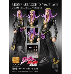 JoJo's Bizarre Adventure Part 5 - Figurine Super Action Chozokado Leone Abbacchio Black Ver. 16 cm