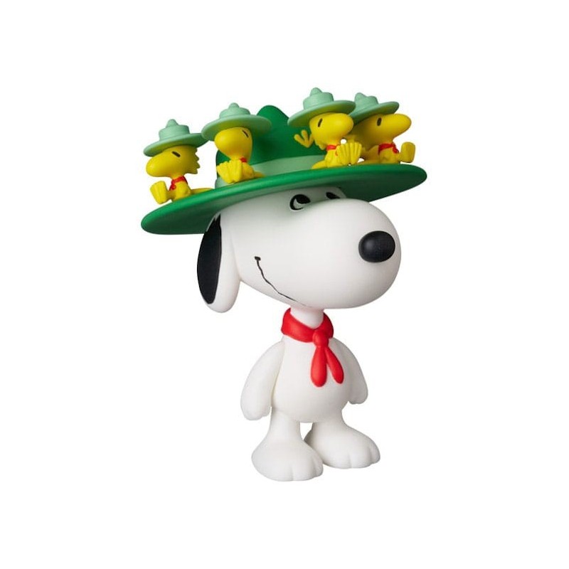 Snoopy - Mini figurine Medicom UDF série 18 Snoopy & Woodstock 8 cm
