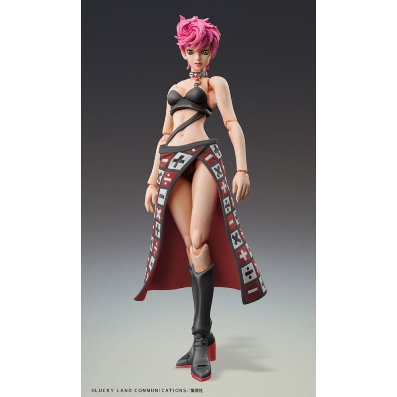 JoJo's Bizarre Adventure Part 5 - Figurine Super Action Chozokado Trish Una Black Ver. 15 cm