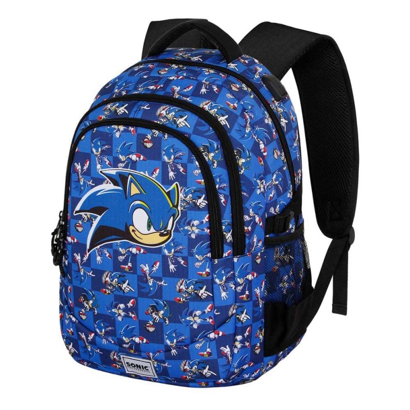 Sonic - The Hedgehog - Sonic The Hedgehog Plus Running Backpack Sega Action Sonic - The Hedgehog - Sonic The Hedgehog Plus Running Backpack Sega Action