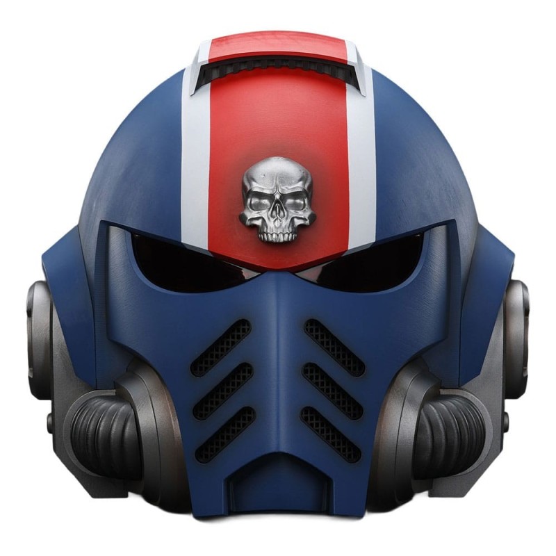 Warhammer 40k: Space Marine 2 - Réplique casque Ultramarines Lieutenant Titus 30 cm