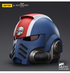 Warhammer - 40,000: Space Marine 2 Replica Ultramarines Lieutenant Titus helmet 30 cm