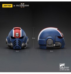 Warhammer - 40,000: Space Marine 2 Replica Ultramarines Lieutenant Titus helmet 30 cm