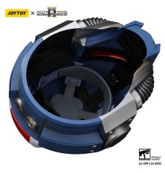 Warhammer 40k: Space Marine 2 - Réplique casque Ultramarines Lieutenant Titus 30 cm