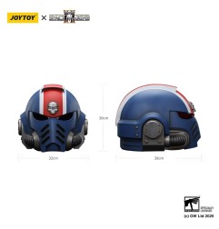 Warhammer - 40,000: Space Marine 2 Replica Ultramarines Lieutenant Titus helmet 30 cm
