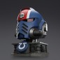 Warhammer - 40,000: Space Marine 2 Replica Ultramarines Lieutenant Titus helmet with Display Stand 44 cm Warhammer - 40,000: Space Marine 2 Replica Ultramarines Lieutenant Titus helmet with Display Stand 44 cm