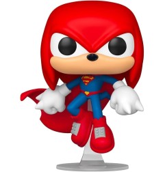 Justice League - DC x Sonic the Hedgehog POP! Heroes Vinyl Figure Knuckles as Superman 9 cm