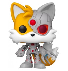 DC x Sonic the Hedgehog - Figurine POP! Tails version Cyborg 9 cm