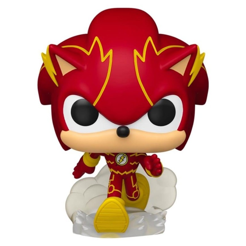 Justice League - DC x Sonic the Hedgehog POP! Heroes Vinyl Figure Sonic as The Flash 9 cm