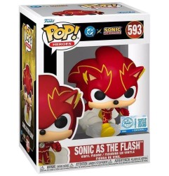 Justice League - DC x Sonic the Hedgehog POP! Heroes Vinyl Figure Sonic as The Flash 9 cm