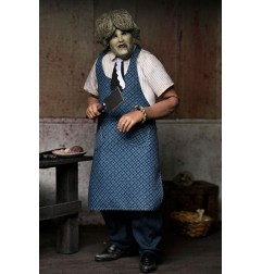 Massacre à la tronçonneuse - Figurine Clothed Leatherface with Old Lady Mask 20 cm