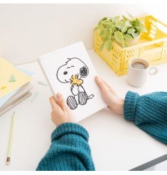 Snoopy - Carnet de notes peluche A5 Premium Snoopy