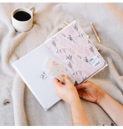 Les Aristochats - Carnet de notes peluche A5 Premium Bonjour Marie