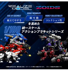 Zoids - Plastic Model Kit 1/100 RMZ-007 Trinity Linger (Reproduction) 26 cm