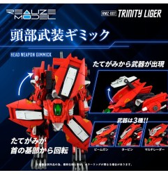 Zoids - Plastic Model Kit 1/100 RMZ-007 Trinity Linger (Reproduction) 26 cm