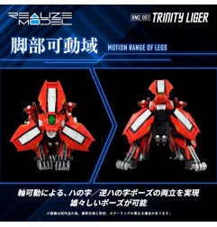 Zoids - Figurine 1/100 Plastic Model Kit RMZ-007 Trinity Linger (Reproduction) 26 cm