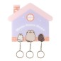 Pusheen - Key rack incl. 3 key rings Pusheen - Key rack incl. 3 key rings