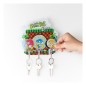 Sonic - The Hedgehog - Sonic the Hedgehog Key rack incl. 3 key rings