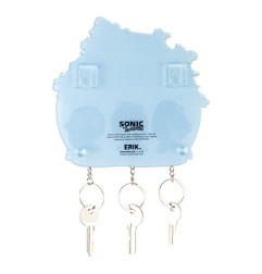 Sonic - The Hedgehog - Sonic the Hedgehog Key rack incl. 3 key rings