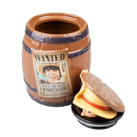 One Piece - Boîte à biscuits Wanted Monkey D. Luffy