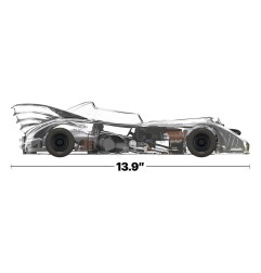 Batman 1989 - Véhicule Super Cyborg Batmobile 1989 (Clear) 35 cm