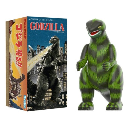Godzilla - Toho ReAction Action Figure Wave 01 (Retro Tin) (Marusan Tin) 10 cm
