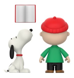Peanuts - ReAction Action Figures 2-Pack Brown and Snoopy (Caroling) 10 cm