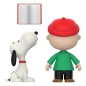 Peanuts - ReAction Action Figures 2-Pack Brown and Snoopy (Caroling) 10 cm