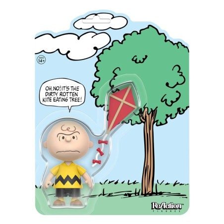 Peanuts - ReAction Action Figure Charlie Brown and the Kite-Eating Tree (Comic Panel) 9 cm