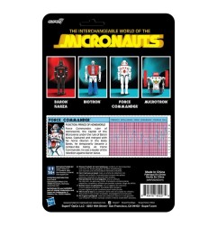 Peanuts - Micronauts ReAction+ Action Figure Force Commander 9 cm