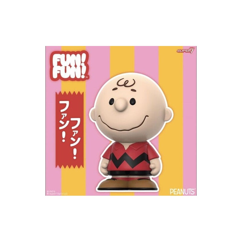 Peanuts - FUN! FUN! Vinyl Action Figure Charlie Brown (Red Shirt) 13 cm