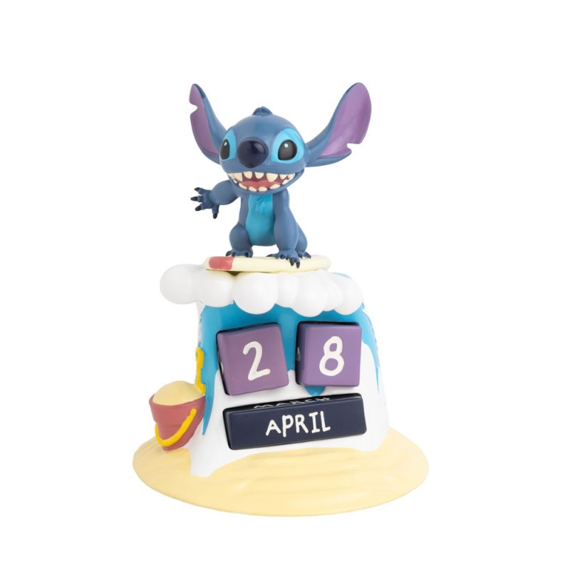 Lilo & Stitch - Stitch 3D perpetual Calendar Surfer