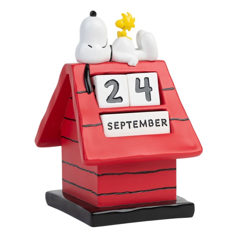 Peanuts - 3D perpetual Calendar Snoopy Doghouse