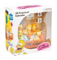 Les Simpson - Calendrier perpétuel 3D Les Simpson