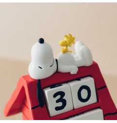 Snoopy - Calendrier perpétuel 3D Niche de Snoopy