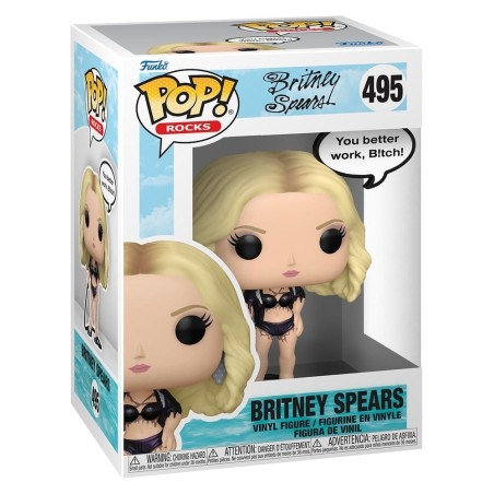 Britney Spears - Figurine POP! Sayings You Better Work 9 cm
