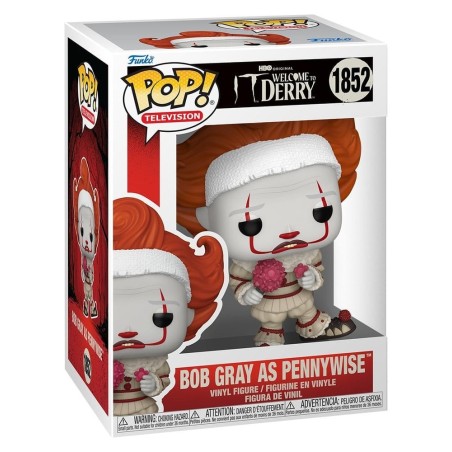 It - : Welcome to Derry POP! Television Vinyl Figure Bob Gray as Pennywise 9 cm