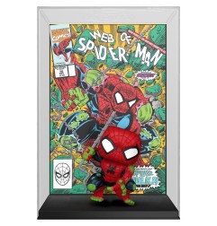 Marvel - POP! Comic Covers Vinyl Figure Web of Spider-Man N°70 (Spider-Hulk) 9 cm
