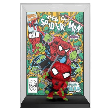 Marvel - POP! Comic Covers Vinyl Figure Web of Spider-Man N°70 (Spider-Hulk) 9 cm