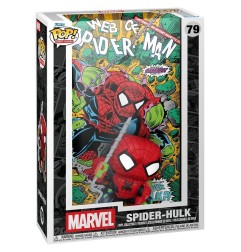 Marvel - POP! Comic Covers Vinyl Figure Web of Spider-Man N°70 (Spider-Hulk) 9 cm