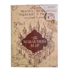 Harry Potter - Magnetic A5 Notebook Marauders Map