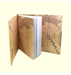 Harry Potter - Bloc-notes magnétique A5 Carte du Maraudeur
