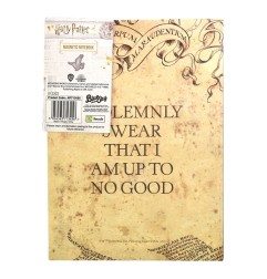 Harry Potter - Magnetic A5 Notebook Marauders Map