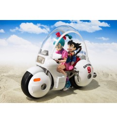 Dragon Ball - S.H. Figuarts Vehicle with Figure Bulma's Motorcycle Hoipoi Capsule No. 9 17 cm