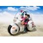 Dragon Ball - S.H. Figuarts Vehicle with Figure Bulma's Motorcycle Hoipoi Capsule No. 9 17 cm