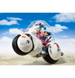 Dragon Ball - Véhicule S.H. Figuarts avec figurine Bulma's Motorcycle Hoipoi Capsule No. 9 17 cm